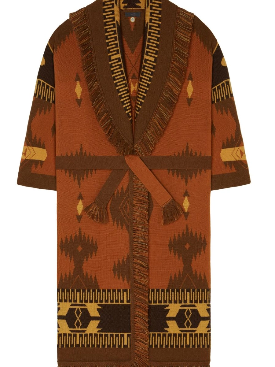 Cheap jacquard Alanui cardigan Women geometric-pattern 0810